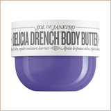 Delícia Drench Body Butter – Deep Moisture Body Cream with Bacuri Butter, Prebiotic Hibiscus & Cheirosa 59 Scent