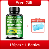 Mullein Leaf Respiratory Support Capsules with Vitamin C, 120 Count
