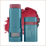 Sunforgettable Total Protection Color Balm SPF 50 – Mineral Broad Spectrum Lip & Cheek Balm with Buildable Color – Berry