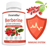 Berberine 2000mg Capsules for Metabolic & Digestive Support, 30 Count