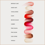 Tinted Lip Butter Balm – Hydrating Vegan Lip Balm for Moisture & Shine – Pink Sugar