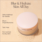 Translucent Loose Setting Powder – 24HR Shine Control, Soft Matte Finish & No Flashback - Tone-Up Rose