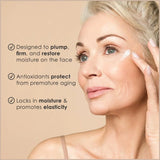 Crepe Erase Facial Repair Treatment – Anti-Aging Face & Neck Moisturizer with TruFirm Complex, Shea Butter, Vitamin E & Hydrating Oils – 1.7 fl oz