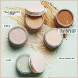 Translucent Loose Setting Powder – 24HR Shine Control, Soft Matte Finish & No Flashback -Translucent