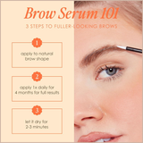 GrandeBROW Brow Enhancing Serum – Fuller, Bolder-Looking Eyebrow Serum with Vitamins, Peptides, Antioxidants & Amino Acids