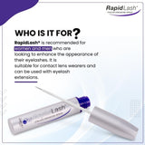 RapidLash Eyelash Enhancing Serum with HEXATEIN 1 Complex – Conditioning Lash Serum for Longer, Fuller & Thicker-Looking Lashes – 3ml / 0.1 fl oz