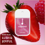 Hand Sanitizer Spray – Juicy Trio Set with Wild Watermelon, Velvet Peach & Berry Bliss – 3 x 1 fl oz Travel Mists