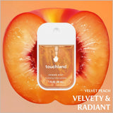 Hand Sanitizer Spray – Juicy Trio Set with Wild Watermelon, Velvet Peach & Berry Bliss – 3 x 1 fl oz Travel Mists