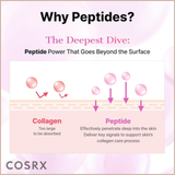 Pink Peptides Collagen Hydrogel Eye Patch – Cooling & Firming Under Eye Patches with 4 Peptides, Collagen & Caffeine – 60 Count