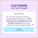 Tighten & Smooth Belly Cream – Firming Body Cream with MicroTight4 Complex, Hyaluronic Acid & Shea Butter – 4.25 oz