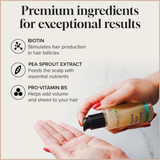 Biotin Hair Growth Serum – Thicker, Fuller-Looking Hair Support for Men & Women