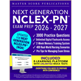Next Generation NCLEX-PN Exam Prep – Clinical Judgment Study Guide with Practice Questions, Case Scenarios & Digital Test Simulator