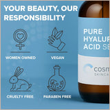 Hyaluronic Acid Face Serum – Hydrating Anti-Aging Treatment for Fine Lines, Wrinkles & Plumping Skin