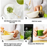 Premium Matcha Green Tea Powder, 100g