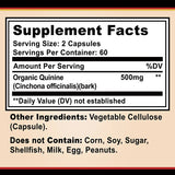 Cinchona Bark Wellness Support Capsules, 60 Count
