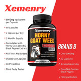 Men’s Vitality Support Capsules with Horny Goat Weed, 60 Count