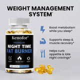 Nighttime Metabolism Support Capsules with White Kidney Bean, 30 Count