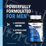 Men’s Vitality Support Tablets with L-Arginine & L-Citrulline, 100 Count