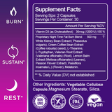 Nighttime Weight Management Support Capsules, 60 Count
