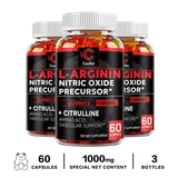 L-Arginine Vascular & Energy Support Gummies, 60 Gummies