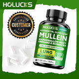 Mullein Leaf Respiratory Support Capsules with Vitamin C, 120 Count