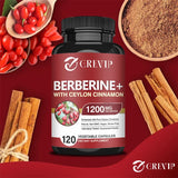 Berberine with Ceylon Cinnamon Capsules, 60 Count