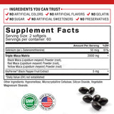 Maca Root Vitality Support Capsules, 60Count