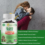 Black Maca Root Energy & Performance Support Capsules, 60 Count