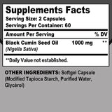 Black Seed Oil Wellness Support Capsules, 60 Count